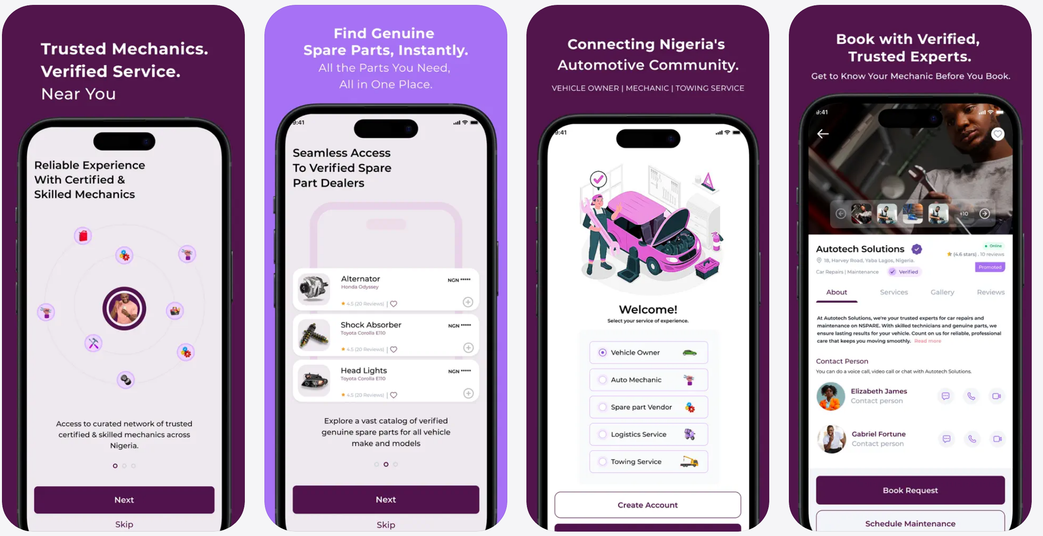 Mobile onboarding flow