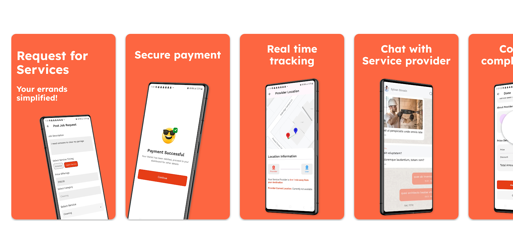 Mobile onboarding flow